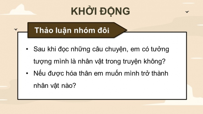 Soạn giáo án điện tử tiếng việt 4 KNTT Bài 19 Viết Đoạn văn tưởng tượng