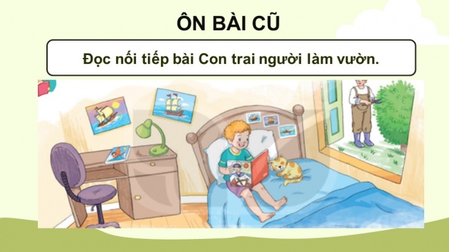 Soạn giáo án điện tử tiếng việt 4 KNTT Bài 27: Đọc Nếu em có một khu vườn