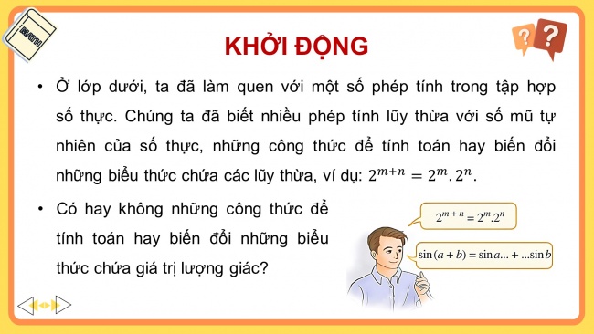 Bài giảng điện tử toán 11 cánh diều