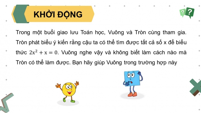 Soạn giáo án điện tử Toán 8 KNTT Bài 9: Phân tích đa thức thành nhân tử