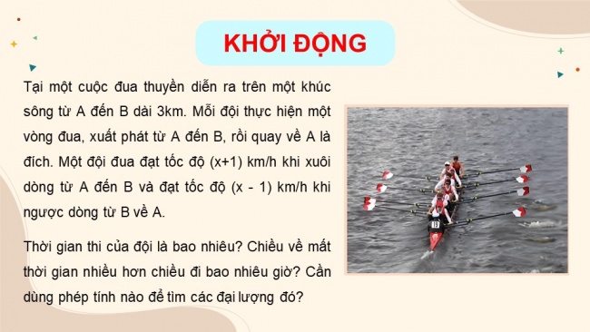 Soạn giáo án điện tử Toán 8 CTST Chương 1 Bài 6: Cộng, trừ phân thức