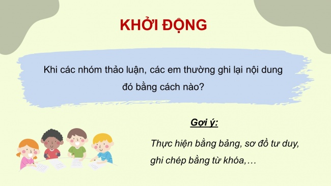 Soạn giáo án điện tử Ngữ văn 8 CTST Bài 2 Nói và nghe: Nghe và nắm bắt nội dung chính trong thảo luận nhóm, trình bày lại nội dung đó