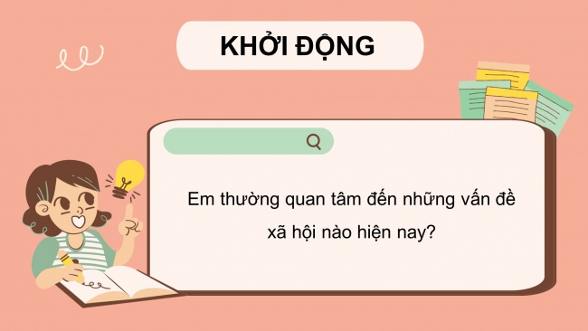 Soạn giáo án điện tử Ngữ văn 8 CTST Bài 3 Nói và nghe: Trình bày ý kiến về một vấn đề xã hội