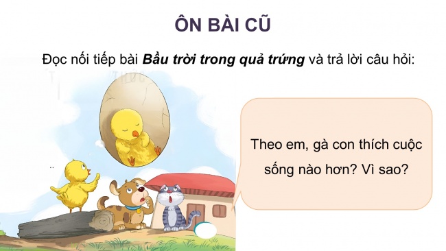 Soạn giáo án điện tử tiếng việt 4 KNTT Bài 10 Đọc: Tiếng nói của cỏ cây