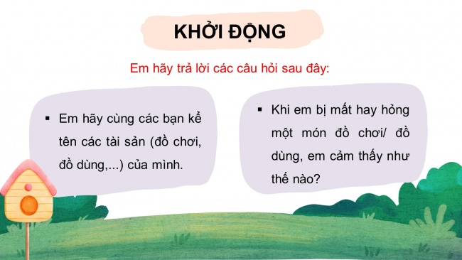 Soạn giáo án điện tử đạo đức 4 KNTT Bài 4: Tôn trọng tài sản của người khác