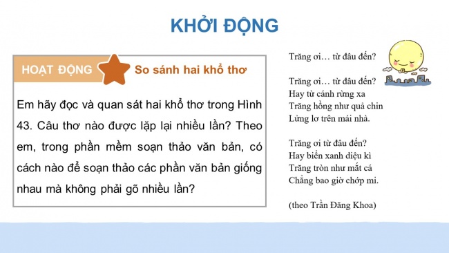 Soạn giáo án điện tử tin học 4 KNTT bài 11: Chỉnh sửa văn bản