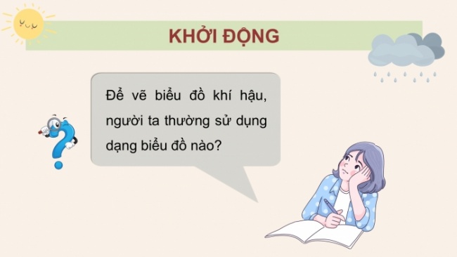 Soạn giáo án điện tử Địa lí 8 KNTT Bài 5: Thực hành: Vẽ và phân tích biểu đồ khí hậu