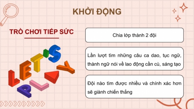 Soạn giáo án điện tử Công dân 8 KNTT Bài 3: Lao động cần cù, sáng tạo