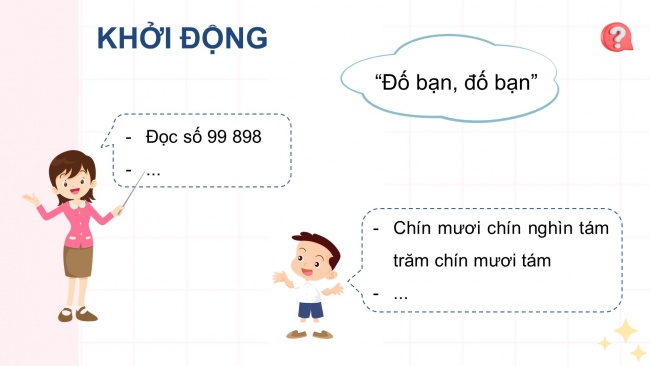 Soạn giáo án điện tử toán 4 CTST Bài 1: Ôn tập các số đến 100000