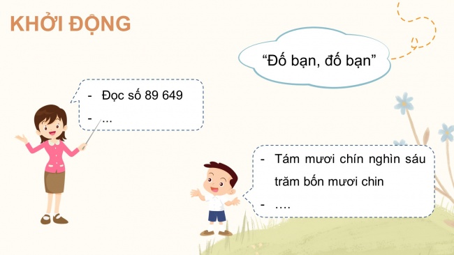 Soạn giáo án điện tử toán 4 CTST Bài 5: Em làm được những gì?