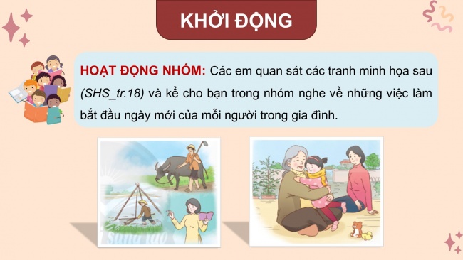 Soạn giáo án điện tử tiếng việt 4 CTST CĐ 1 Bài 3 Đọc: Gieo ngày mới