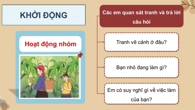 Soạn giáo án điện tử tiếng việt 4 CTST CĐ 1 Bài 4 Đọc: Lên nương