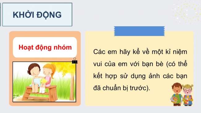 Soạn giáo án điện tử tiếng việt 4 CTST CĐ 1 Bài 5 Đọc: Cô bé ấy đã lớn