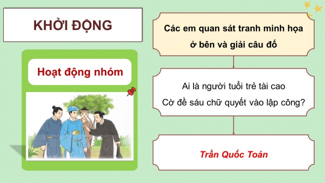 Soạn giáo án điện tử tiếng việt 4 CTST CĐ 1 Bài 6 Đọc: Người thiếu niên anh hùng