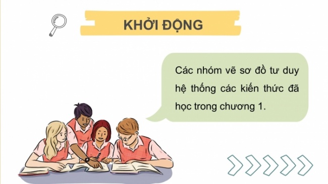 Soạn giáo án điện tử Công nghệ 8 CTST: Ôn tập Chương 1