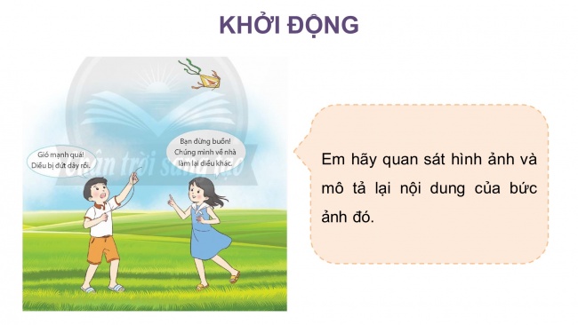 Soạn giáo án điện tử công nghệ 4 CTST Bài 9: Em làm diều giấy