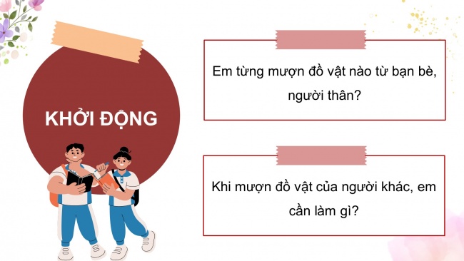 Soạn giáo án điện tử đạo đức 4 CTST bài 6: Em tôn trọng tài sản của người khác