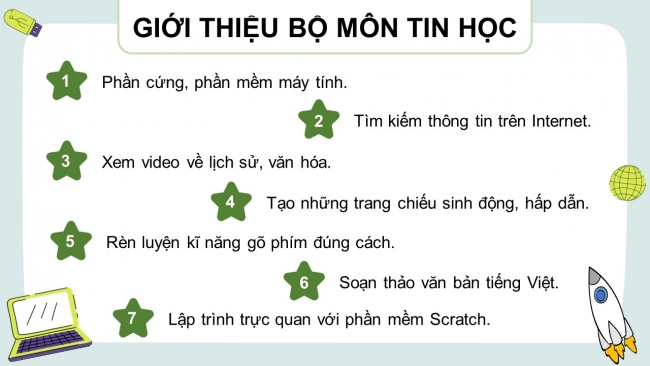 Soạn giáo án điện tử tin học 4 CTST Bài 1: Phần cứng và phần mềm máy tính