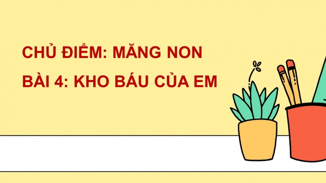 Soạn giáo án điện tử tiếng việt 4 cánh diều Bài 4 Chia sẻ và Đọc 1: Những thư viện đặc biệt