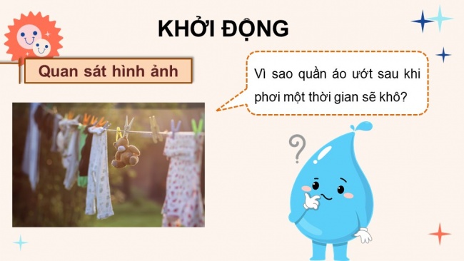 Soạn giáo án điện tử khoa học 4 cánh diều Bài 2: Sự chuyển thể của nước