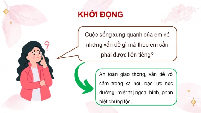 Soạn giáo án điện tử ngữ văn 11 KNTT Bài 3 Viết: Viết bài văn nghị luận về một vấn đề xã hội (Con người với cuộc sống xung quanh)