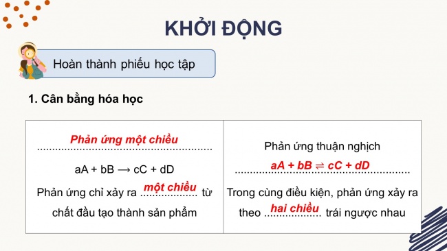 Soạn giáo án điện tử hóa học 11 KNTT Bài 3: Ôn tập chương 1