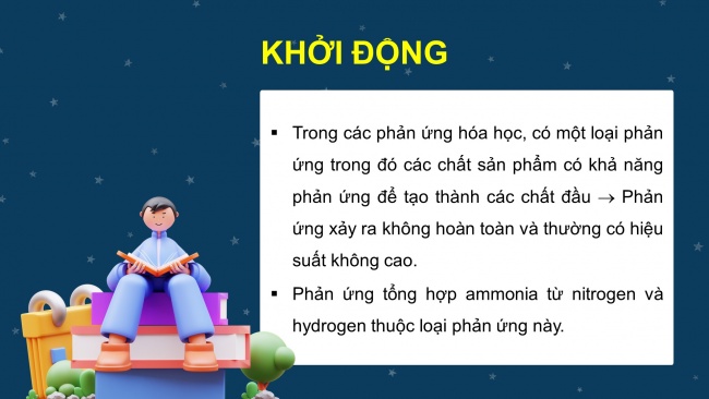 Soạn giáo án điện tử hóa học 11 CTST Bài 1: Khái niệm về cân bằng hoá học