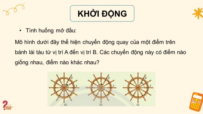 Soạn giáo án điện tử toán 11 CTST Bài 1: Góc lượng giác