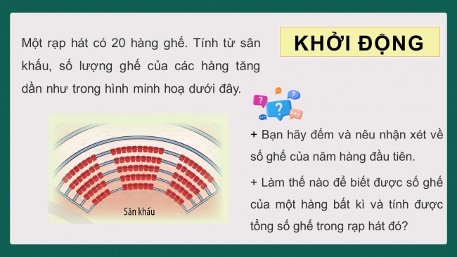 Soạn giáo án điện tử toán 11 CTST Bài 2: Cấp số cộng