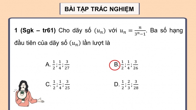 Soạn giáo án điện tử toán 11 CTST : Bài tập cuối chương 2