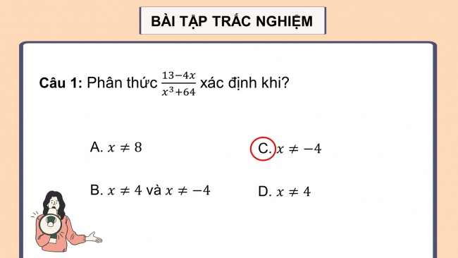 Soạn giáo án điện tử Toán 8 CD: Bài tập cuối chương 2