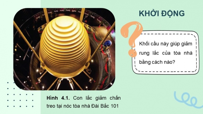 Soạn giáo án điện tử vật lí 11 Cánh diều Bài 4: Dao động tắt dần - Dao động cưỡng bức và hiện tượng cộng hưởng