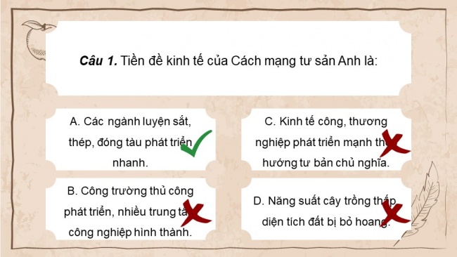 Soạn giáo án điện tử lịch sử 11 Cánh diều: Thực hành Chủ đề 1