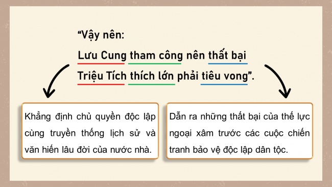 Soạn giáo án điện tử lịch sử 11 Cánh diều  Bài 7: Khái quát về chiến tranh bảo vệ Tổ quốc trong lịch sử Việt Nam (P1)