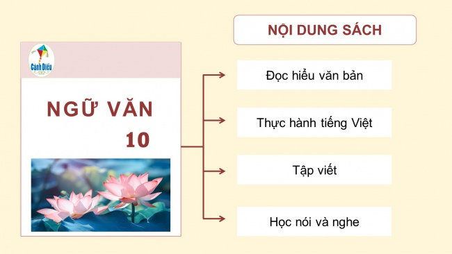 Soạn giáo án điện tử ngữ văn 11 Cánh diều Bài Mở đầu