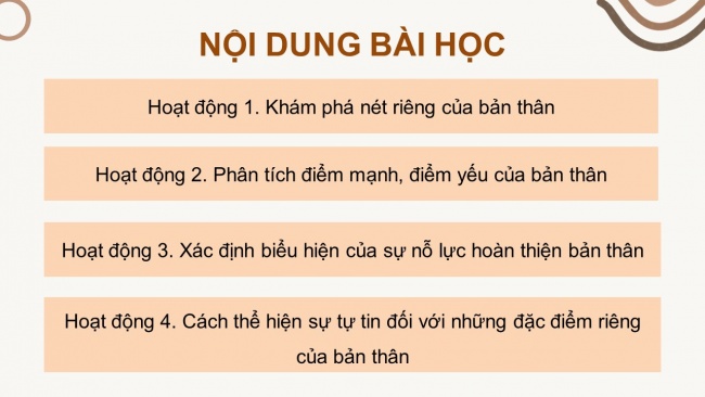 Soạn giáo án điện tử hoạt động trải nghiệm 11 Cánh diều Chủ đề 3: Hoàn thiện bản thân (P3)