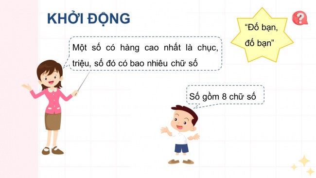 Soạn giáo án điện tử toán 4 CTST Bài 38: Ôn tập học kì 1