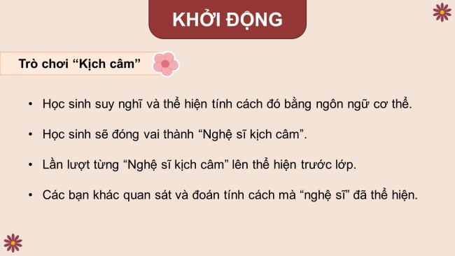 Soạn giáo án điện tử HĐTN 8 CD Chủ đề 2 - HĐGDTCĐ: Điều chỉnh cảm xúc của bản thân