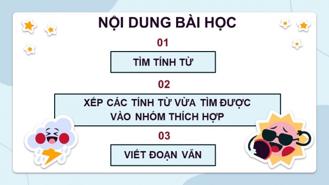 Soạn giáo án điện tử Tiếng Việt 4 CD Bài 7 Luyện từ và câu 2: Luyện tập về tính từ