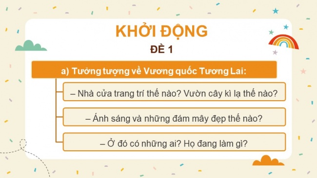 Soạn giáo án điện tử Tiếng Việt 4 CD Bài 8 Viết 3: Trả bài viết đoạn văn tưởng tưởng; Nói và nghe 2: Trao đổi: Em đọc sách báo