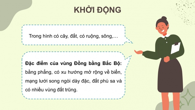 Soạn giáo án điện tử lịch sử và địa lí 4 KNTT bài 8: Thiên nhiên vùng đồng bằng Bắc Bộ