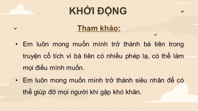 Soạn giáo án điện tử tiếng việt 4 KNTT Bài 19 Viết Đoạn văn tưởng tượng