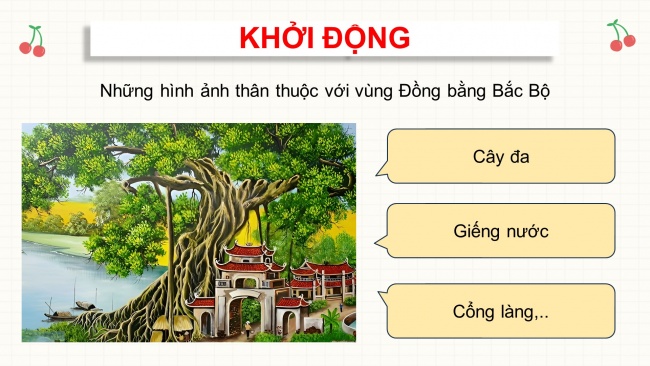 Soạn giáo án điện tử lịch sử và địa lí 4 KNTT bài 10: Một số nét văn hóa ở vùng Đồng bằng Bắc Bộ