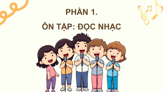 Soạn giáo án điện tử âm nhạc 4 CTST CĐ4 Tiết 3: Ôn tập đọc nhạc. Thường thức âm nhạc