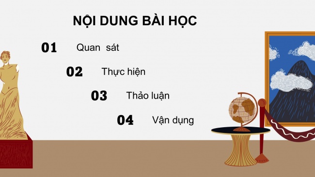 Soạn giáo án điện tử Mĩ thuật 8 KNTT Bài 7: Một số trường phái mĩ thuật phương Tây thời kì hiện đại