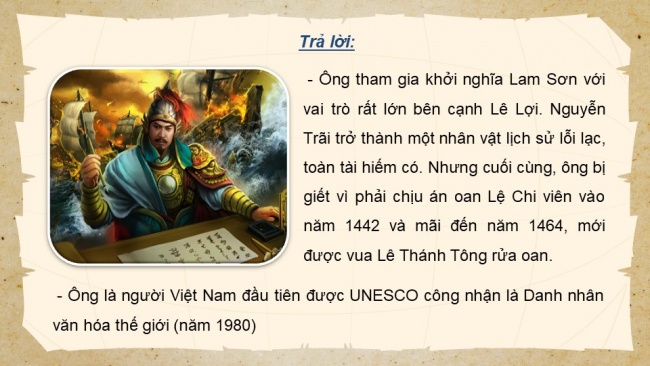 Soạn giáo án điện tử Ngữ văn 8 CTST Bài 3 Đọc 3: Bài ca Côn Sơn