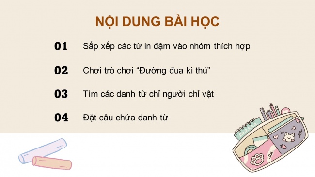 Soạn giáo án điện tử tiếng việt 4 KNTT Bài 1 Luyện từ và câu: Danh từ