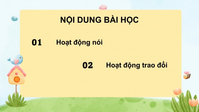 Soạn giáo án điện tử tiếng việt 4 KNTT Bài 10 Nói và nghe: Trải nghiệm đáng nhớ