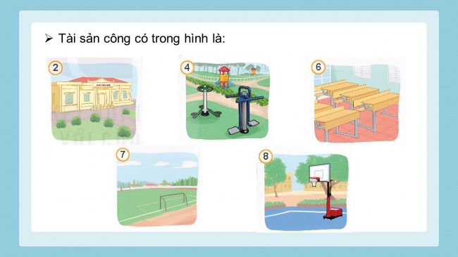 Soạn giáo án điện tử đạo đức 4 KNTT Bài 5: Bảo vệ của công