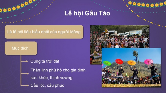 Soạn giáo án điện tử lịch sử và địa lí 4 KNTT bài 6: Một số nét văn hoá ở trung du và miền núi bắc bộ